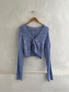 free people Chloe Crop Cardigan